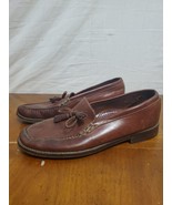 Cole Haan Mens Pinch Kiltie Tassel Dress Loafers Brown Leather Size 9 AA - $25.20