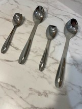 All-clad 4 piece Stainless Steel Spoon set with All-clad oven mitts - $84.14