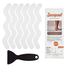 Anti Slip Shower Safety 27 PCS Safety Bathtub Sticker Strips clear Wavy ... - $460.91 MXN