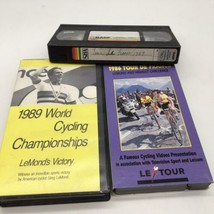 1986 Tour de France 1989 World Cycling Championship 1989 Tour Greg LeMond VHS - £23.44 GBP