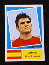 RARE Sticker World Cup Argentina 78 ✱ CAMACHO ✱ Spain Football Team (Portugal) - £7.90 GBP