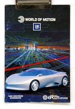 1989 Disney Epcot Center GM World of Motion Souvenir Guidebook 6484 - £5.44 GBP