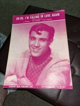 Oh-Oh, I’m Falling In Love Again-Sheet Music-Jimmie Rodgers - $11.88