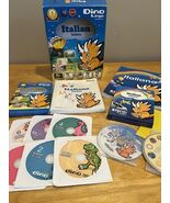 Dino Lingo DVD Program Italian Language Learning 6 Discs Flashcards Song... - $206.95 CAD