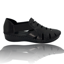 The Maerdy Black Leather Sandal Final Sale! image 3