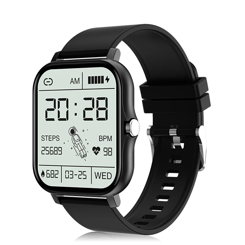 Smart Watch Woman Men Bluetooth call Waterproof Heart Rate Full Touch Fitness Tr - £167.01 GBP