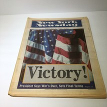 Newsday: Feb 28 1991 Victory! President Says War&#39;s Over, Sets Final Terms - $19.07