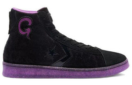 Converse Unisex Pro Leather Sneaker Freshgoods Black/Purple Shoes 170645C - £31.88 GBP