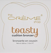 The Creme Shop Toasty, Cushion Medium Bronzer Warms Face Makeup * CRFABT... - $5.89