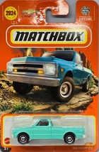 Matchbox 1968 Chevy C10 Turquoise Blue - $5.89