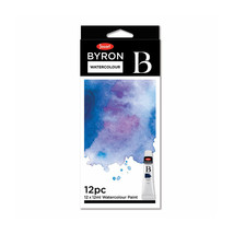 Jasart Byron Watercolour Paint Set 12mL (Pack of 12) - $39.50