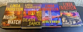 Lot of 4 Linda Fairstein Hardback Books, Night Watch, Death Dance, Devil&#39;s... - £14.38 GBP