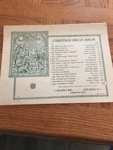 An Album Of Organ Music For Christmas Sheet Music - £23.26 GBP