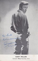 Gary Miller Decca LP Records Vintage Official Hand Signed Photo - £7.20 GBP