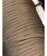 NEW LIGHT BROWN 550 Cord Paracord Nylon Paraline  / CORELESS FLAT  in Al... - €5,27 EUR+