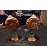 Girl Scout Little Brownie Bakers Samoa Bobblehead 6&quot;  2004 Lot Of 2 - $19.70