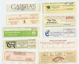 10 Phoenix Arizona Restaurant Receipts 1980s Satisfied Frog Red Devil St... - £31.05 GBP