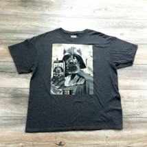 Star Wars Men XL T Shirt Short Sleeves Darth Vader Selfie Fifth Sun Casu... - £11.78 GBP