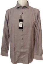 Matinique Trostol BC Claret Burgundy and White Dress Shirt, Men's Size X... - €24,28 EUR