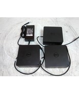 Lot of 3 Dell TB16 0J5C6 USB-C HDMI DP Docking Station and 1x 180W PSU A... - $35.76 CAD