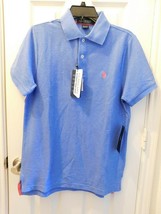 U.S. Polo Assn. Men&#39;s Ultimate Pique Short Sleeve Polo Shirt Small Palace Blue - £25.89 GBP