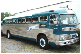 Vintage Greyhound Bus Lines Public Service Newark Memphis NJ Tags x3 - £11.81 GBP