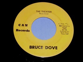 Bruce Dove The Theater The Christmas Season 45 Rpm Record Vinyl Can Label - £160.63 GBP