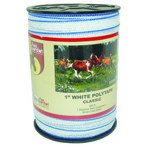 Field Guardian 1&quot; White Polytape Classic electric fence 635665 814421013002 - $46.98