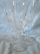 Waterford Lismore Champagne Flute Stem Goblet 7 1/4&quot;, Set of 3 - £66.84 GBP