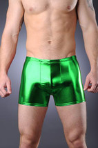Thunderbox Metal Green Pouch Shorts Party Costume Dance S,M,L,XL - £23.98 GBP