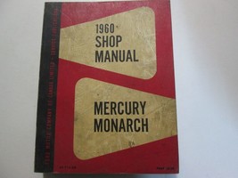 1960 Ford Mercury &amp; Monarch Service Atelier Réparation Manuel Cdn OEM Livre 60 - £19.50 GBP