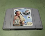 Madden 2000 Nintendo 64 Cartridge Only - $4.95