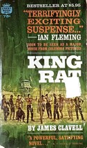 King Rat by James Clavell / 1972 Crest Book 1849 / Historical WWII Novel - £2.68 GBP