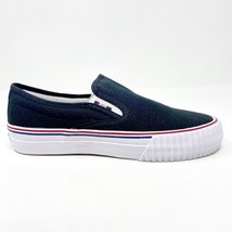 PF Flyers Center Slip On Black White Womens Retro Shoes PM12OS2D - £38.32 GBP