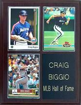 Frames, Plaques and More Craig Biggio Houston Astros 3-Card 7x9 Plaque - £17.93 GBP