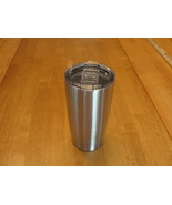SILVER 20oz  Tumbler PUSH-ON Lid Insulated  COFFEE Cup  Mug - $160.12 MXN
