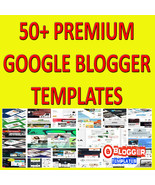 50+ Premium Google Blogger Templates | Responsive Blogger Theme - 30c each - $9.95