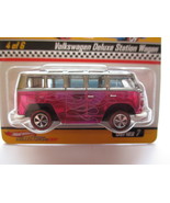 Hot Wheels RLC Volkswagen Deluxe Station Wagon, VW, Redlines, Pink/Chrom... - £37.74 GBP