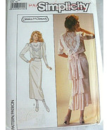 Vintage Simplicity 8224 Gunne Sax Pattern sz 12  Jessica McClintock Desi... - $33.94 CAD