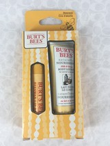 Burt&#39;s Bees Honeybee Favorites 2 Pc Set Beeswax Lip Balm &amp; Milk &amp; Honey Lotion - £4.49 GBP
