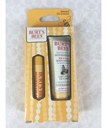 Burt&#39;s Bees Honeybee Favorites 2 Pc Set Beeswax Lip Balm &amp; Milk &amp; Honey ... - £4.46 GBP