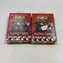 2 Nascar Coca Cola Bicycle Playing Card Decks New Sealed - $5.65