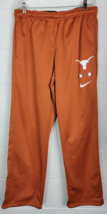 Nike Dri Fit Texas Longhorns Warmup Training Pants Team Issued Tim Beck XL - £58.40 GBP