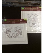 2 New Brownwork Brown Embroidery 5 Panel Project Kit Designs Craft Asst ... - $357.94 MXN