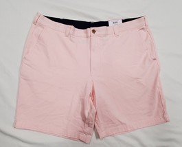 Club Room CHINO Soft Shell Pink STRETCH Classic Fit 9&quot; Shorts Golf Choos... - $22.00