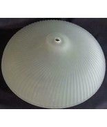 Beautiful Satin Glass Swirl Optic Ceiling Light Cover – Thick Quality Gl... - £54.48 GBP