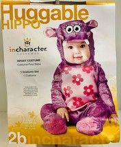 InCharacter Huggable Hippo Infant/Toddler Costume, Medium (12-18 months)... - £19.40 GBP