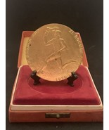 1976 Cold Coloured Commemorative Medal Olympics Light Bringer Martin XI ... - $33.35