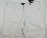 The Men&#39;s Store at Major Dept Store Twill Regular Fit Shorts White-38 - £31.96 GBP