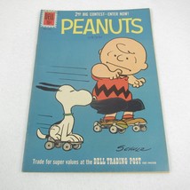 Peanuts #11 Comic Book Dell Comics Charlie Brown & Snoopy Schulz Vintage 1962 - $199.99